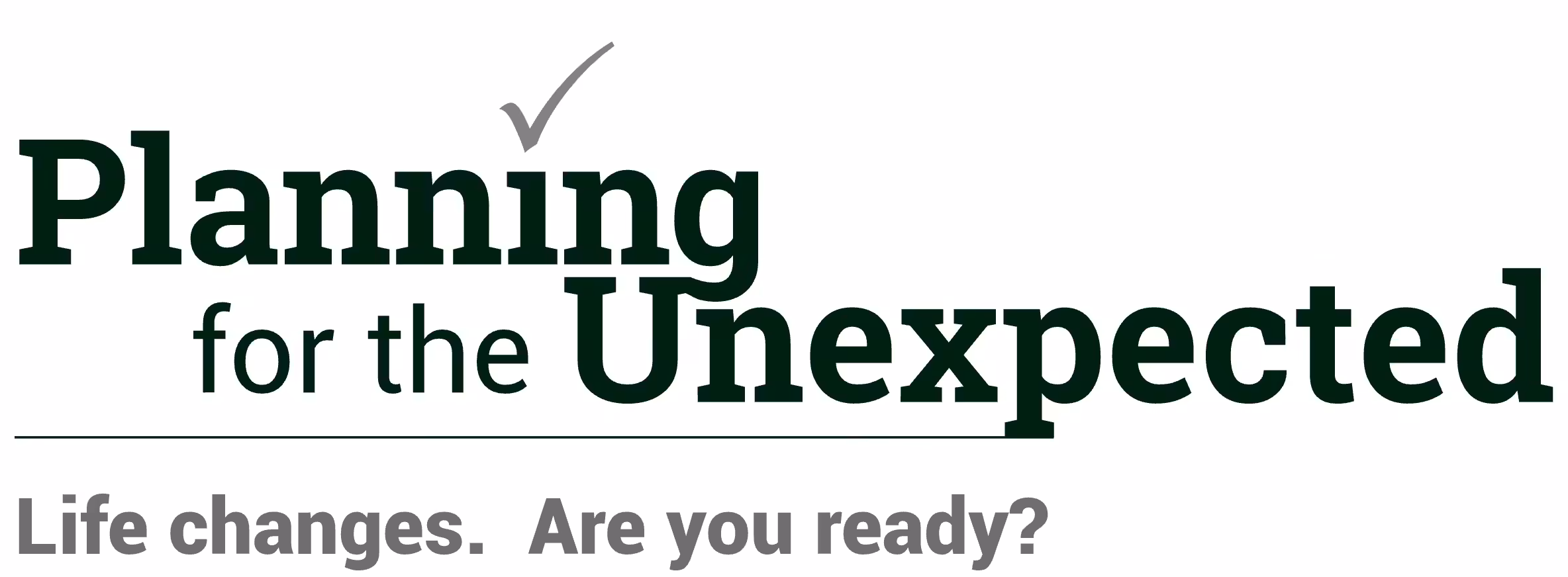 Planning for the Unexpected -Logo